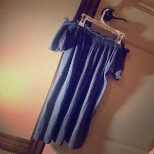 Off the shoulder dress